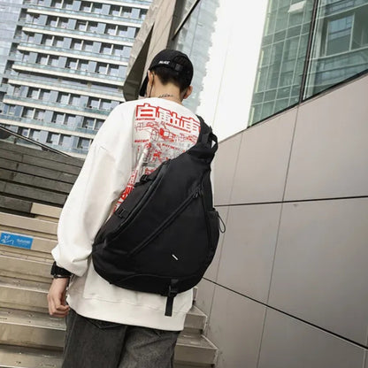 Umhängetasche für Damen und Herren ⎜ Große Crossbody-Tasche mit sportlichem Design und viel Stauraum