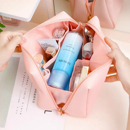Kosmetiktasche für Damen ⎜ Wasserdichtes Design mit Großer Kapazität und Doppeltem Reißverschluss für Reisen