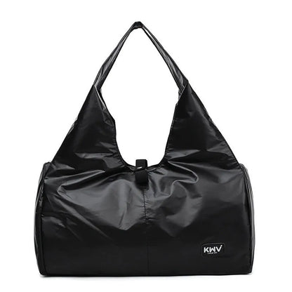 Yogatasche für Damen ⎜ Leichte Schultertasche mit großem Hauptfach und seitlichem Reißverschlussfach
