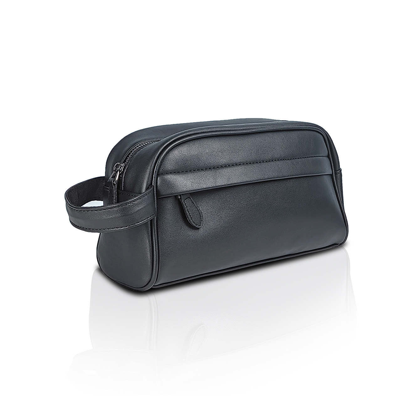 Leder Clutch für Herren ⎜ Große Business Tasche mit praktischem Tragegriff und großzügigem Stauraum