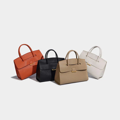 Elegante Umhängetasche für Damen ⎜ Große Handtasche mit praktischem Design und edlem Verschluss