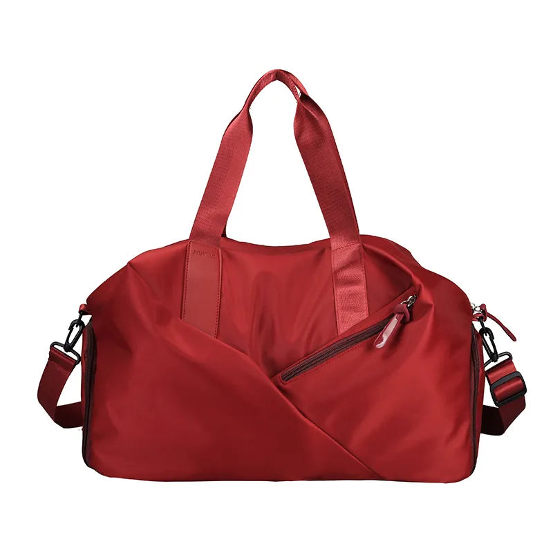 Sporttasche für Damen ⎜ Leichte Reisetasche mit Nassfach und praktischer Außentasche für Yoga und Fitness