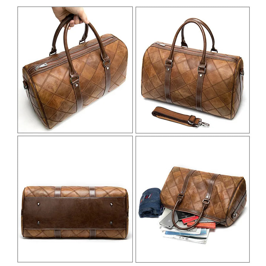 Reisetasche für Herren ⎜ Große Kapazität mit funktionalem Design für Reisen und Outdoor-Aktivitäten