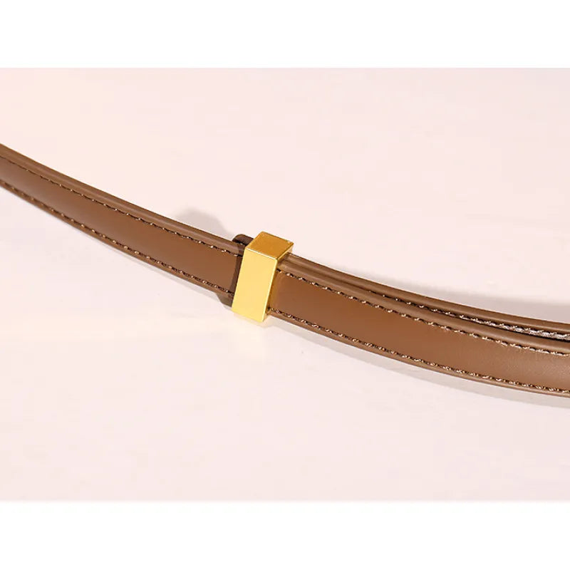 Klassische Schultertasche aus Leder ⎜ Elegantes Accessoire mit goldener Schnalle für stilvolle Auftritte