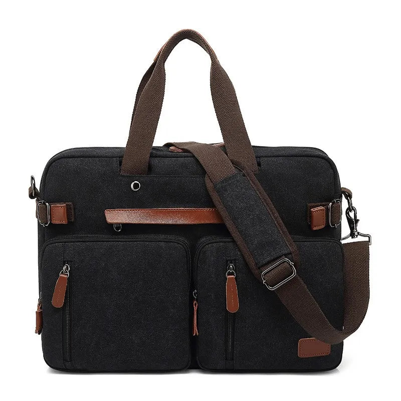 Multifunktionale Umhängetasche für Herren ⎜ Robuste Tasche mit Fächern und verstellbarem Schultergurt