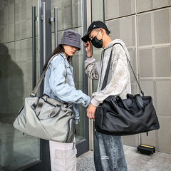 Sporttasche für Damen ⎜ Leichte Reisetasche mit Nassfach und praktischer Außentasche für Yoga und Fitness
