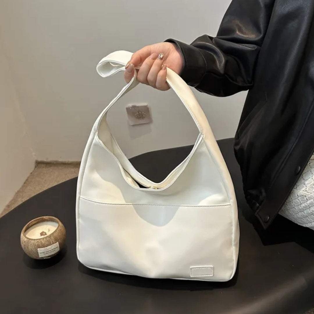 Vintage Hobo Tasche für Damen ⎜ Geräumige Schultertasche aus PU-Leder