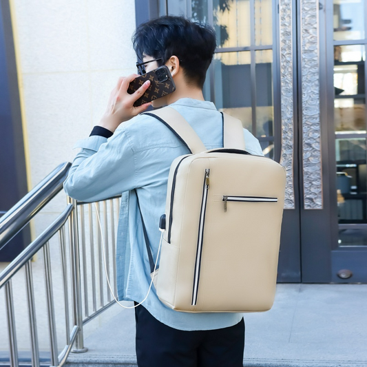 Diebstahlschutz-Rucksack für Herren ⎜ Business-Rucksack mit viel Stauraum