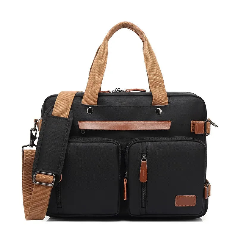 Multifunktionale Umhängetasche für Herren ⎜ Robuste Tasche mit Fächern und verstellbarem Schultergurt