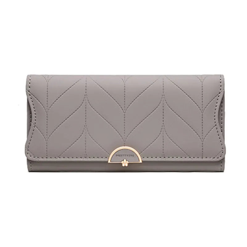 Clutch für Damen ⎜ Praktische Geldbörse mit großem Fassungsvermögen und Fächeraufteilung