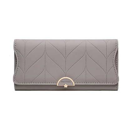 Clutch für Damen ⎜ Praktische Geldbörse mit großem Fassungsvermögen und Fächeraufteilung