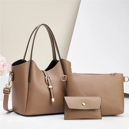 Umhängetasche für Damen ⎜ Drei-teiliges Set mit großem Stauraum und praktischem Design
