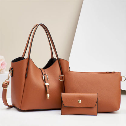 Umhängetasche für Damen ⎜ Drei-teiliges Set mit großem Stauraum und praktischem Design