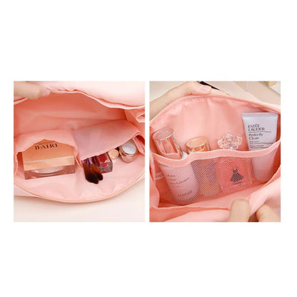 Kosmetiktasche für Damen ⎜ Wasserdichtes Design mit Großer Kapazität und Doppeltem Reißverschluss für Reisen