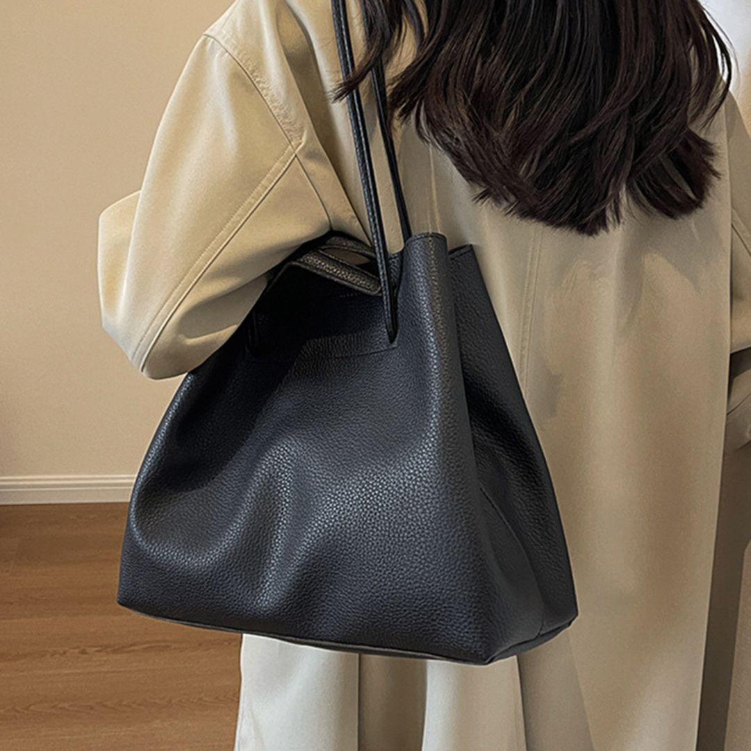Damen Tasche ⎜ Große, praktische Schultertasche für den Alltag