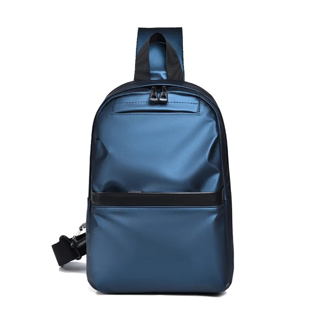 Brusttasche für Herren ⎜ Wasserabweisende Crossbody-Tasche mit Reißverschluss und Kompaktem Reisedesign