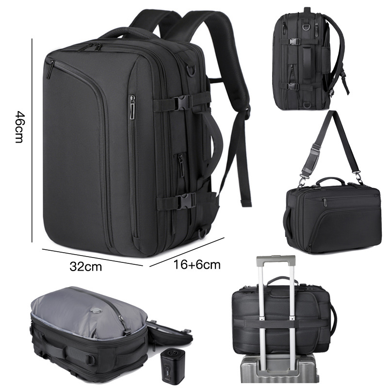 Rucksack für Herren ⎜ Robuster und geräumiger Business-Rucksack für Arbeit und Reisen