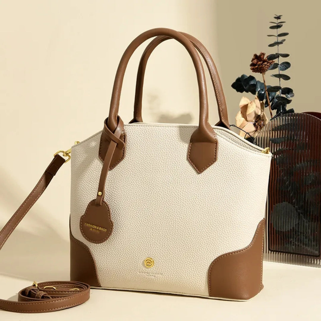 Elegante Kunstleder Handtasche ⎜ Vielseitig und Geräumig für den Alltag