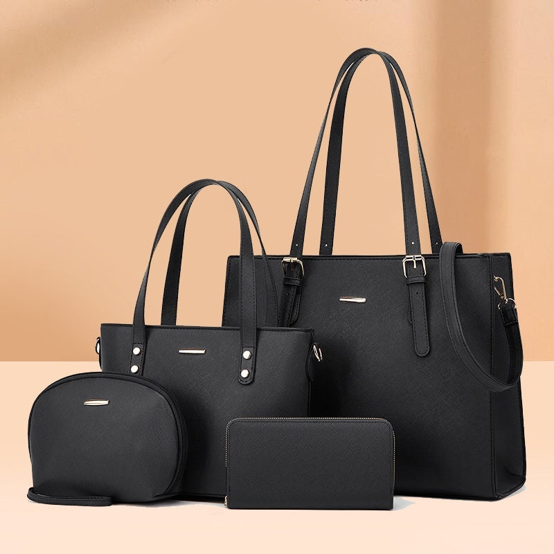 Handtaschen-Set für Damen ⎜ 4-teiliges Set mit eleganten Taschen für verschiedene Anlässe