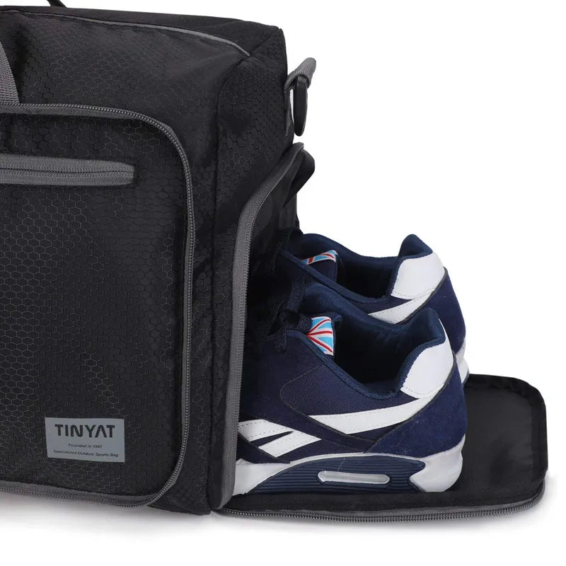 Reisetasche ⎜ Tragbare, faltbare Sporttasche mit großer Kapazität und praktischen Fächern