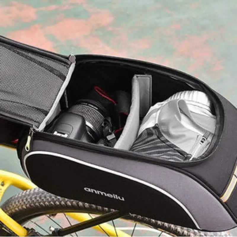 Fahrrad-Hecktasche für Gepäckträger ⎜ Wasserdichte Transporttasche mit großer Kapazität und Reflektorstreifen