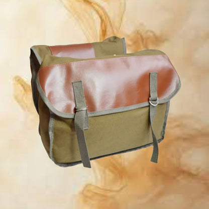 Motorrad-Seitentasche aus Canvas ⎜ Robuste Gepäcktasche mit großem Stauraum für Touren und Alltag