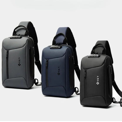 Moderne Umhängetasche für Herren ⎜ Leichte Crossbody-Tasche im sportlichen Design für den Alltag