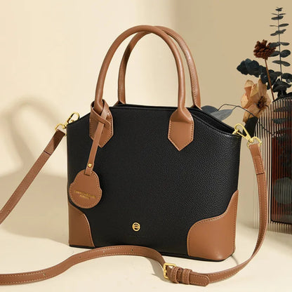Elegante Kunstleder Handtasche ⎜ Vielseitig und Geräumig für den Alltag