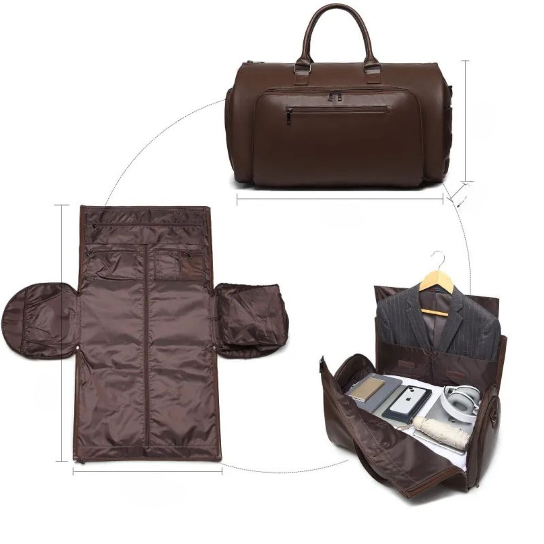 Reisetasche mit Rollen ⎜ Praktisches Design für unterwegs und Flugreisen mit viel Stauraum