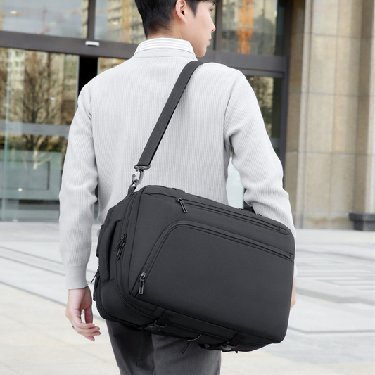 Rucksack für Herren ⎜ Robuster und geräumiger Business-Rucksack für Arbeit und Reisen