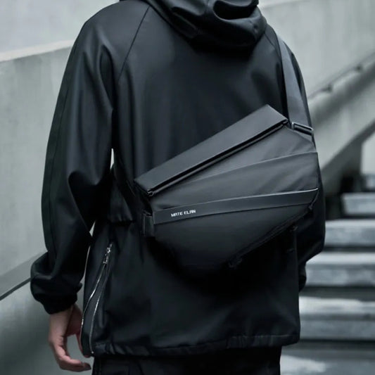 Umhängetasche für Herren ⎜ Modernes Design mit Robuster Struktur und Praktischem Überschlagverschluss