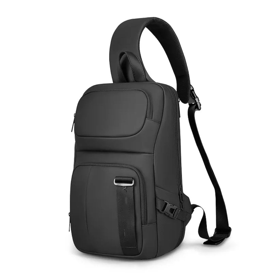 Business Umhängetasche für Herren ⎜ Kompaktes Design mit 14-Zoll-Fach und Fächern für Alltag und Reisen