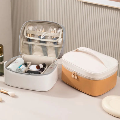 Kosmetiktasche für Damen ⎜ Multifunktionale Tasche mit großem Fassungsvermögen und wasserdichtem Material