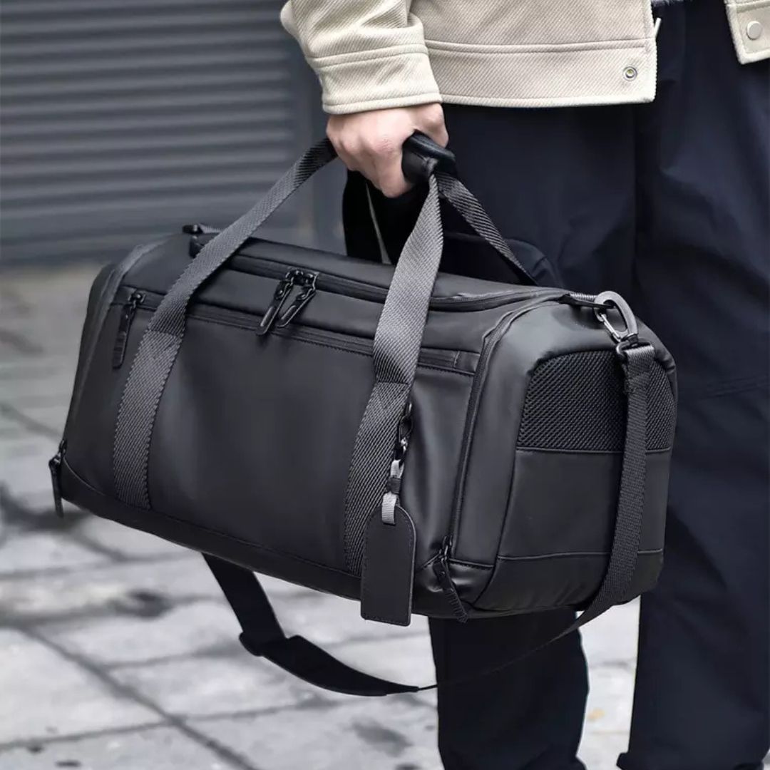 Reisetasche für Herren ⎜ Große Kapazität mit separatem Fach für nasse und trockene Gegenstände