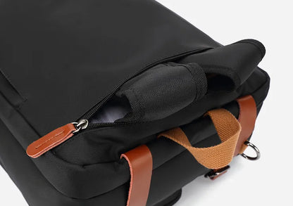 Multifunktionale Umhängetasche für Herren ⎜ Robuste Tasche mit Fächern und verstellbarem Schultergurt