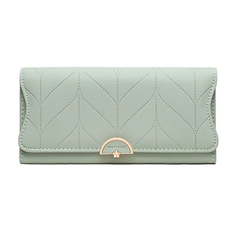 Clutch für Damen ⎜ Praktische Geldbörse mit großem Fassungsvermögen und Fächeraufteilung
