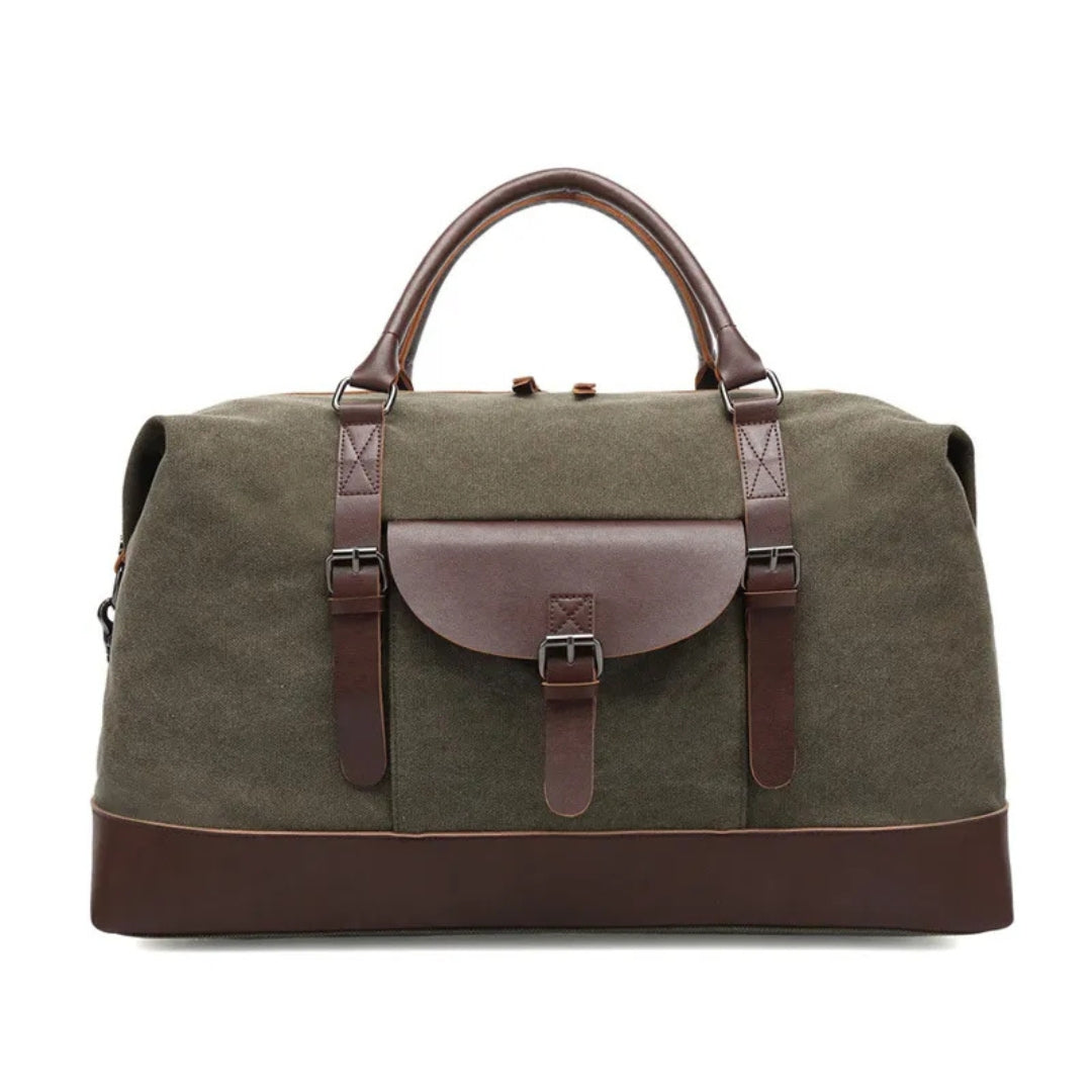 Reisetasche aus Canvas ⎜ Praktische Umhängetasche für Outdoor-Abenteuer mit großem Stauraum