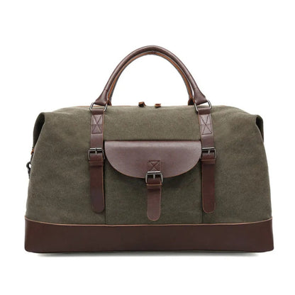 Reisetasche aus Canvas ⎜ Praktische Umhängetasche für Outdoor-Abenteuer mit großem Stauraum
