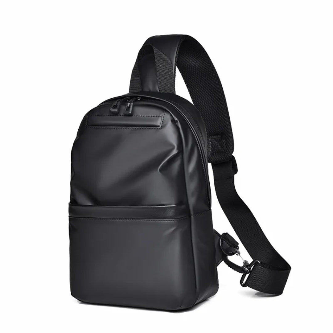 Brusttasche für Herren ⎜ Wasserabweisende Crossbody-Tasche mit Reißverschluss und Kompaktem Reisedesign