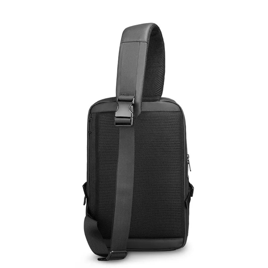 Business Umhängetasche für Herren ⎜ Kompaktes Design mit 14-Zoll-Fach und Fächern für Alltag und Reisen