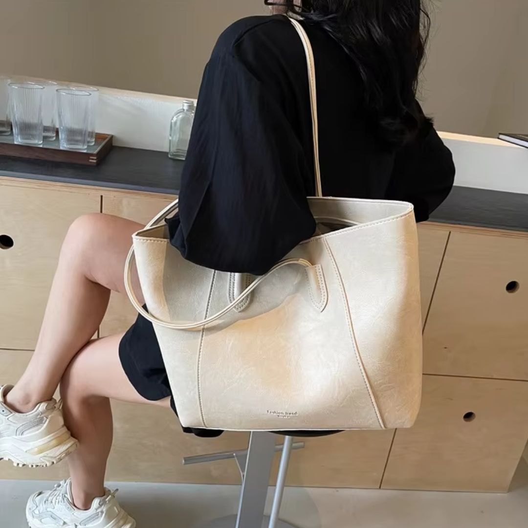 Damen Tasche ⎜ Große, elegante Tragetasche für den Alltag