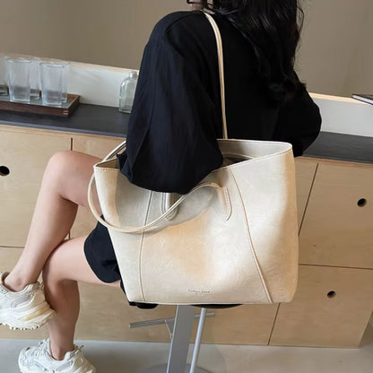 Damen Tasche ⎜ Große, elegante Tragetasche für den Alltag