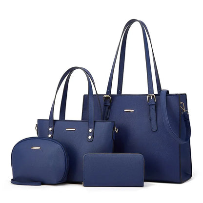 Handtaschen-Set für Damen ⎜ 4-teiliges Set mit eleganten Taschen für verschiedene Anlässe