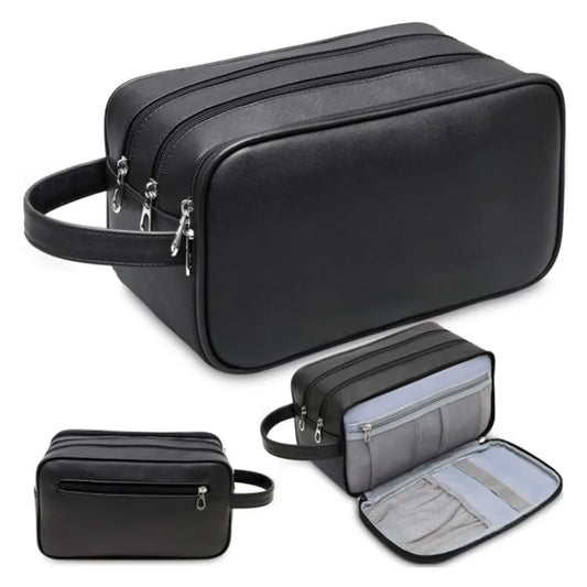 Kosmetiktasche für Damen ⎜ Wasserabweisendes Design mit großer Kapazität und mehreren Reißverschlussfächern