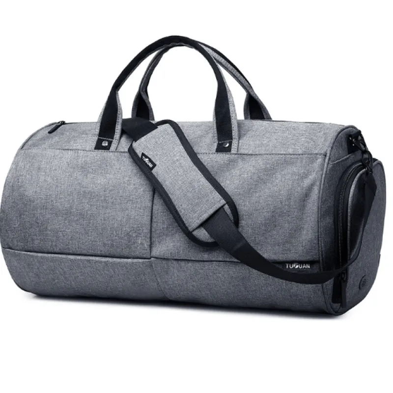 Sporttasche für Herren ⎜ Große Reisetasche mit Schultergurt und praktischem Reißverschlussfach