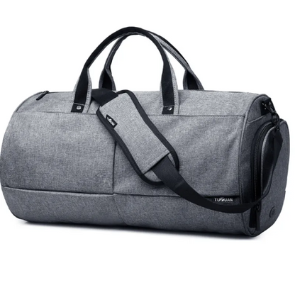 Sporttasche für Herren ⎜ Große Reisetasche mit Schultergurt und praktischem Reißverschlussfach