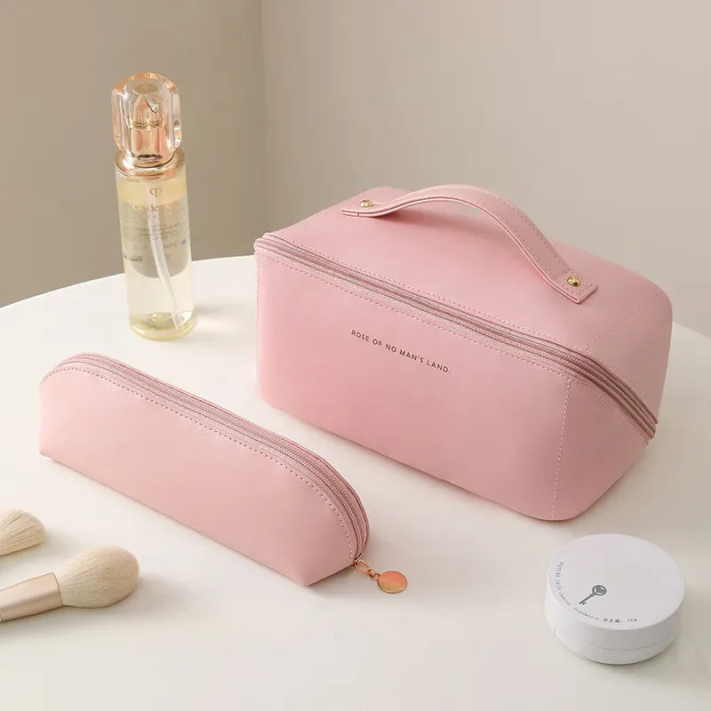 Kosmetiktasche für Damen ⎜ Elegantes Design mit großer Kapazität und praktischer Innenaufteilung