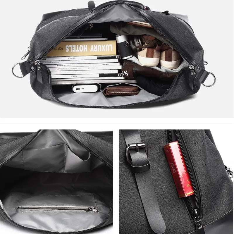 Reisetasche ⎜ Wasserabweisende Weekender-Tasche mit Großem Stauraum