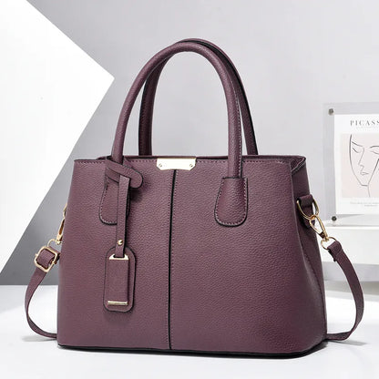 Damen Handtasche ⎜ Modische Tasche mit großem Stauraum