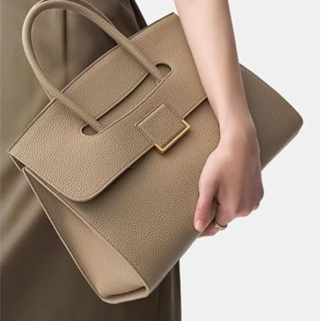 Elegante Umhängetasche für Damen ⎜ Große Handtasche mit praktischem Design und edlem Verschluss